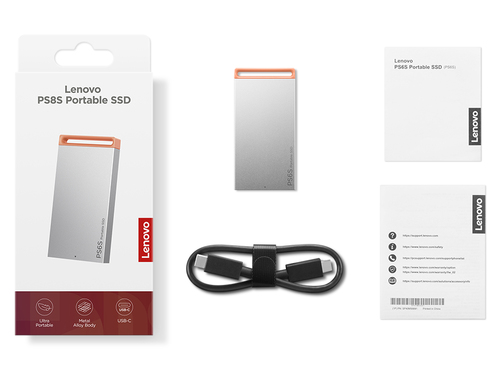 Lenovo SSD portable PS6 512GB (GXB1T57736) - Achat / Vente Disque SSD externe sur Cybertek.fr - 6
