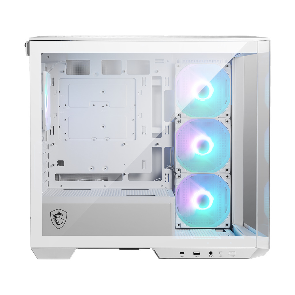 MSI MAG PANO M100R PZ WHITE Blanc - Boîtier PC MSI - Cybertek.fr - 1