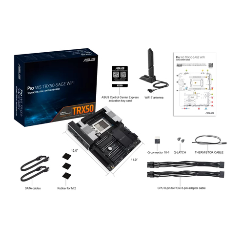Asus PRO WS TRX50-SAGE WIFI   - Carte mère Asus - Cybertek.fr - 7