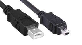 Connectique PC Câble Firewire IEEE1394 6P-4P 0.80m