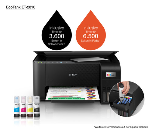Imprimante multifonction Epson EcoTank ET-2810 - Cybertek.fr - 23