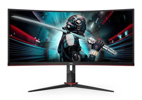 AOC 34 pouces  CU34G2X/BK - Ecran PC AOC - Cybertek.fr - 4