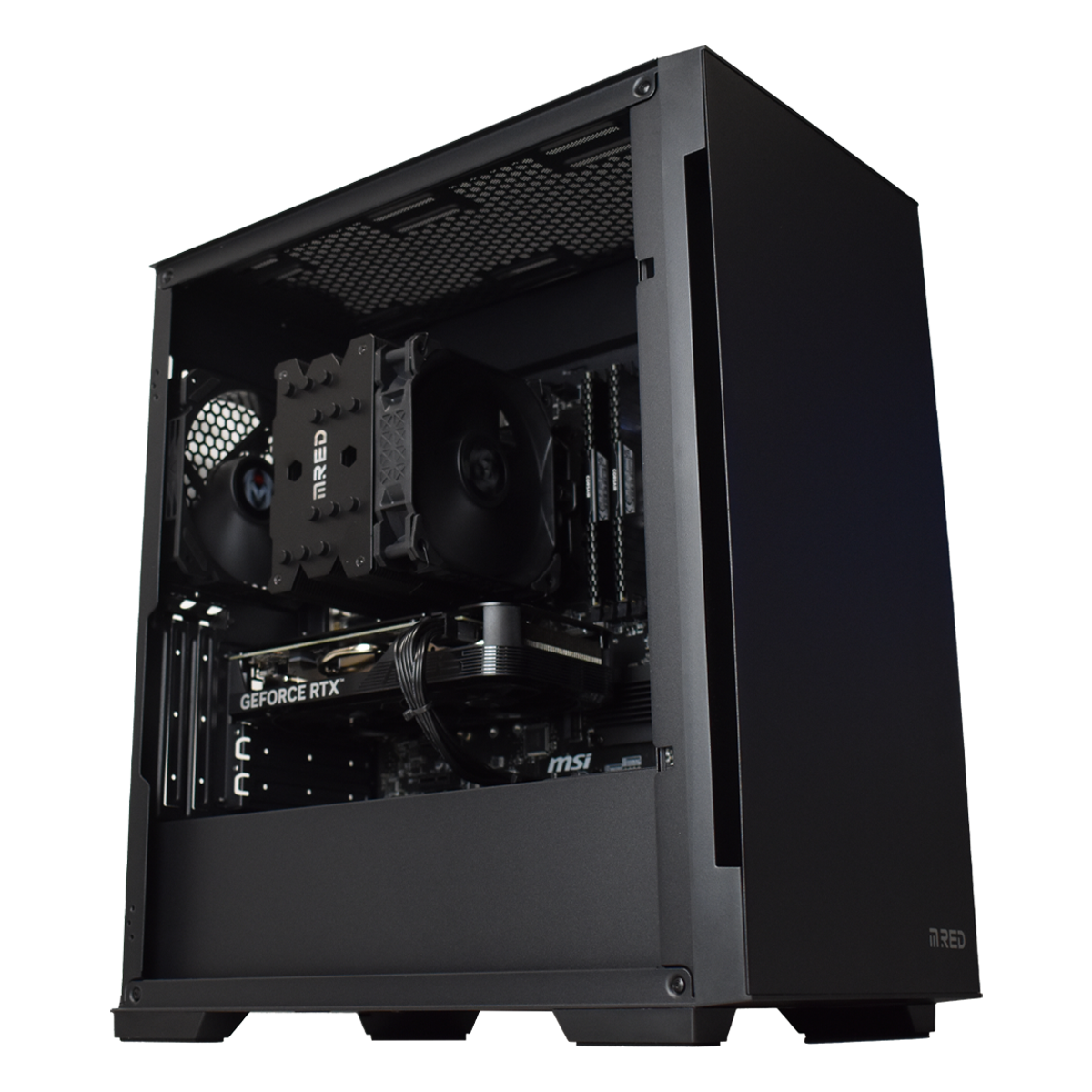M.RED Shadow - R5-5500/RTX4060/16Go/1To/W11 (PCG-10602165) - Achat / Vente PC Fixe sur Cybertek.fr - 0
