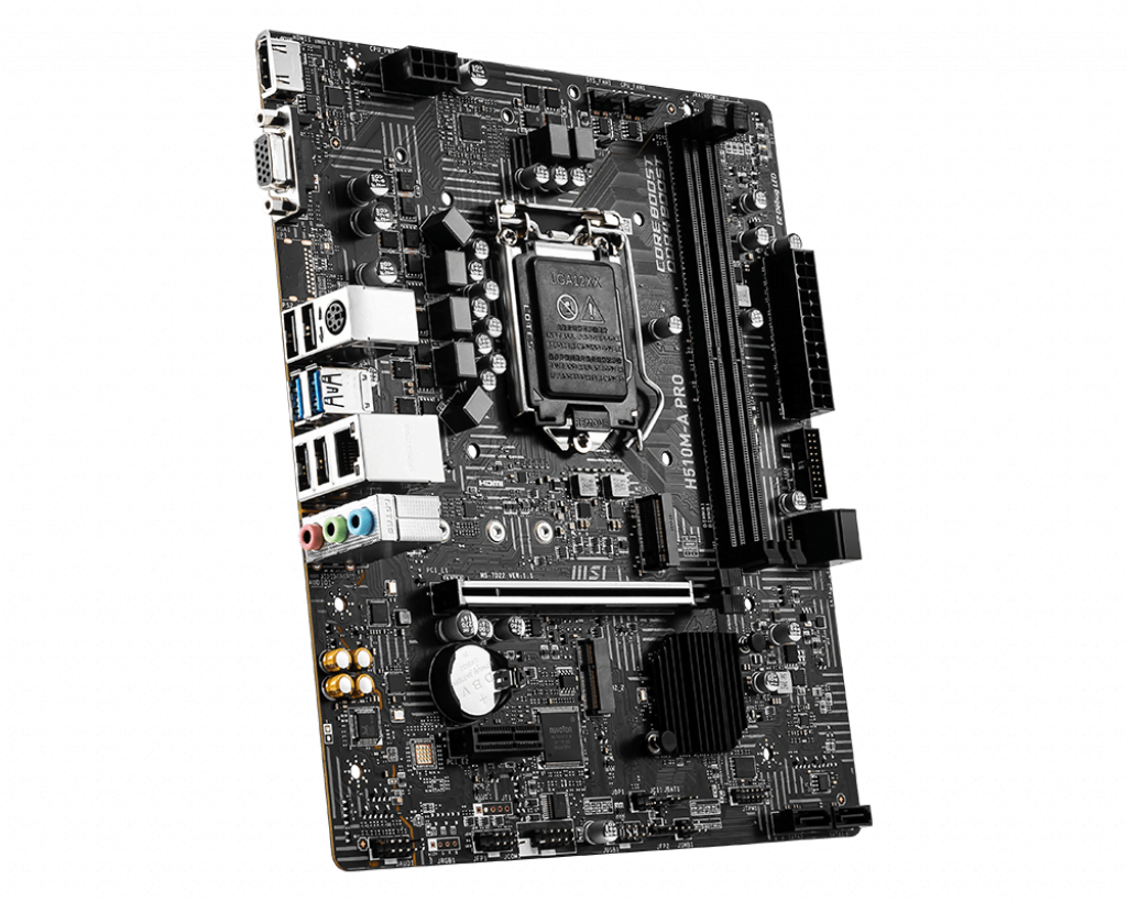 MSI H510M-A PRO Micro-ATX  - Carte mère MSI - Cybertek.fr - 3