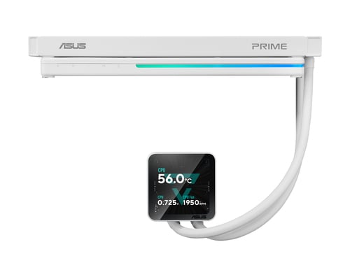 Asus Prime LC II 360 ARGB LCD - 360mm - Blanc - Watercooling Asus - 2