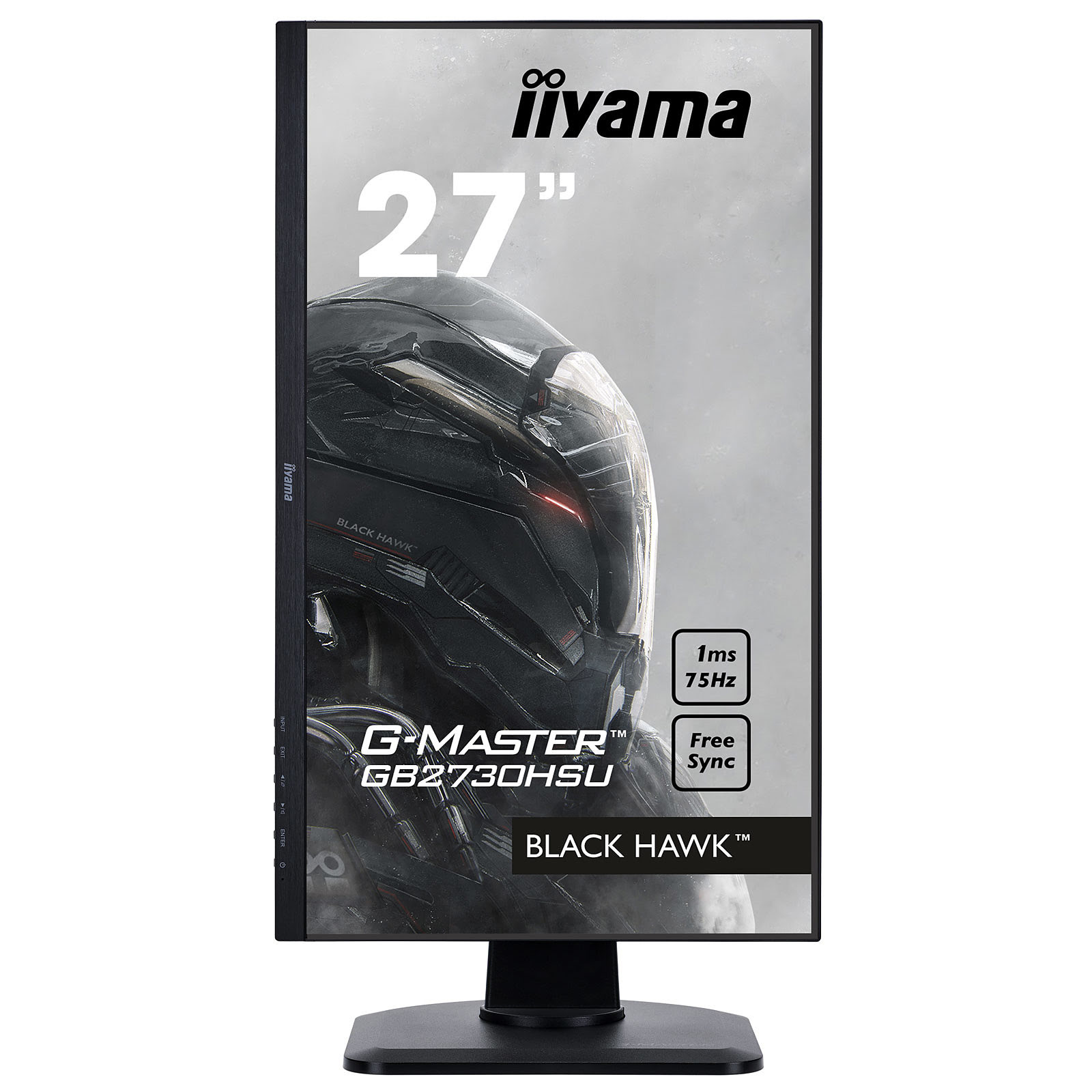 Iiyama 27 pouces  GB2730HSU-B1 - Ecran PC Iiyama - Cybertek.fr - 1