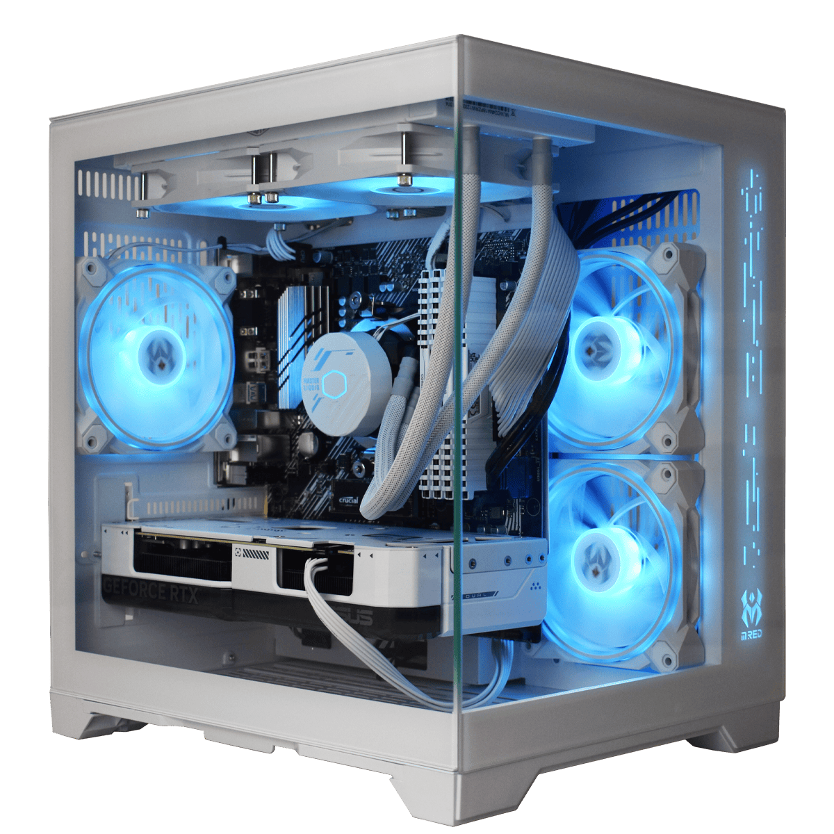 Cybertek Frozen King - R7-5700X/4070/32Go/2To/W11 (PCG-10602180) - Achat / Vente PC Fixe sur Cybertek.fr - 4