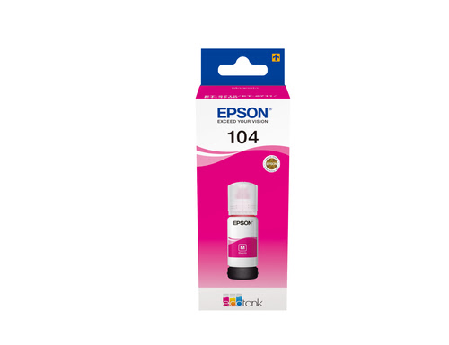 image produit Epson Bouteille 104 EcoTank Magenta Cybertek