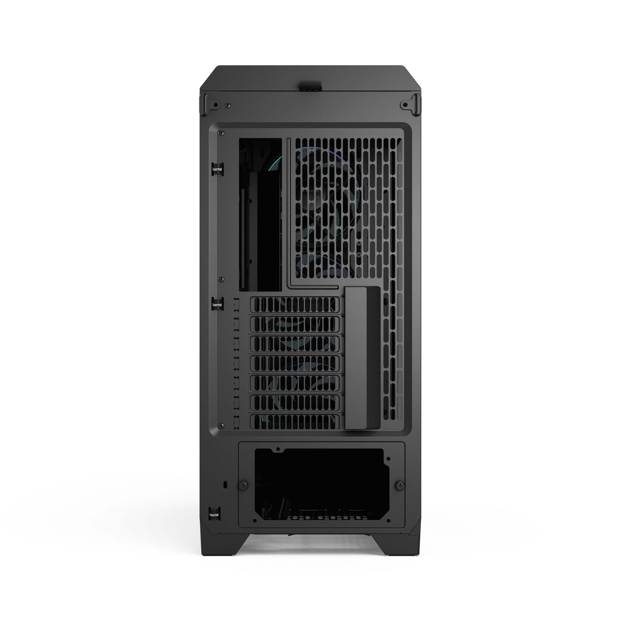 Fractal Design Meshify 3 RGB TG Light Tint Noir-MT/SsAlim/E-ATX Noir - Boîtier PC - 1