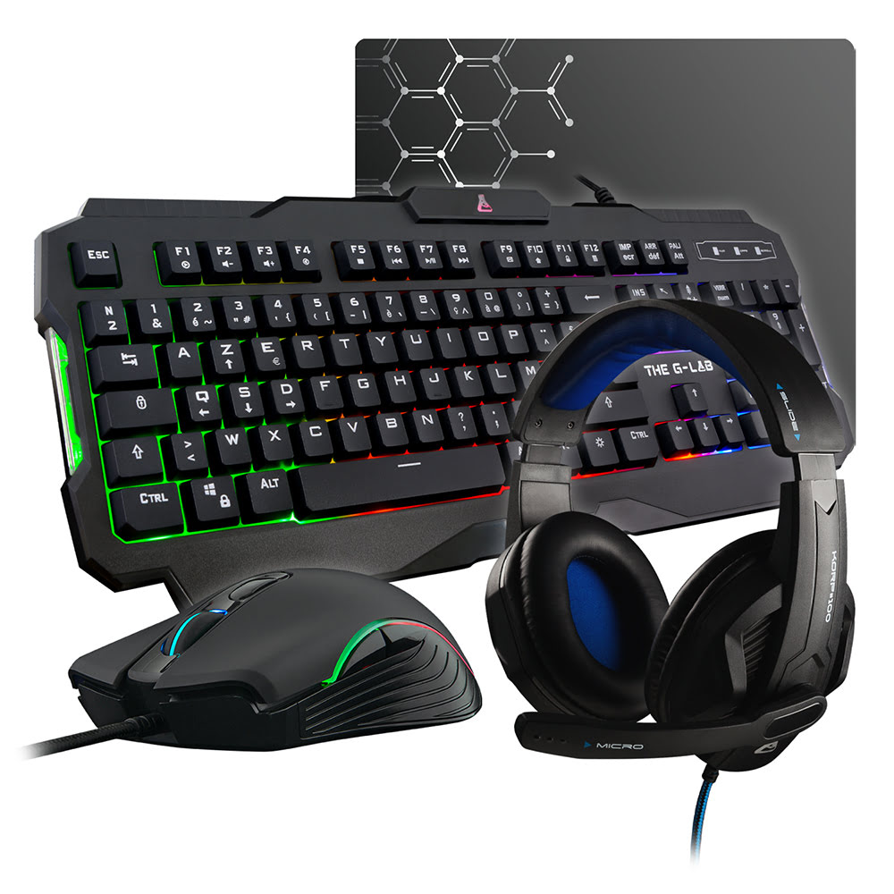 The G-LAB Gaming Combo ARGON-E - Pack Clavier/Souris - Cybertek.fr - 0