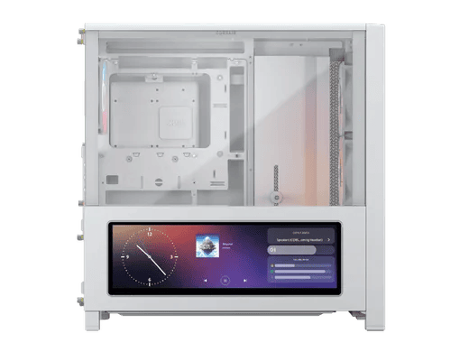 Corsair FRAME 4000D LCD RS ARGB + RM750e Blanc - Boîtier PC - 4