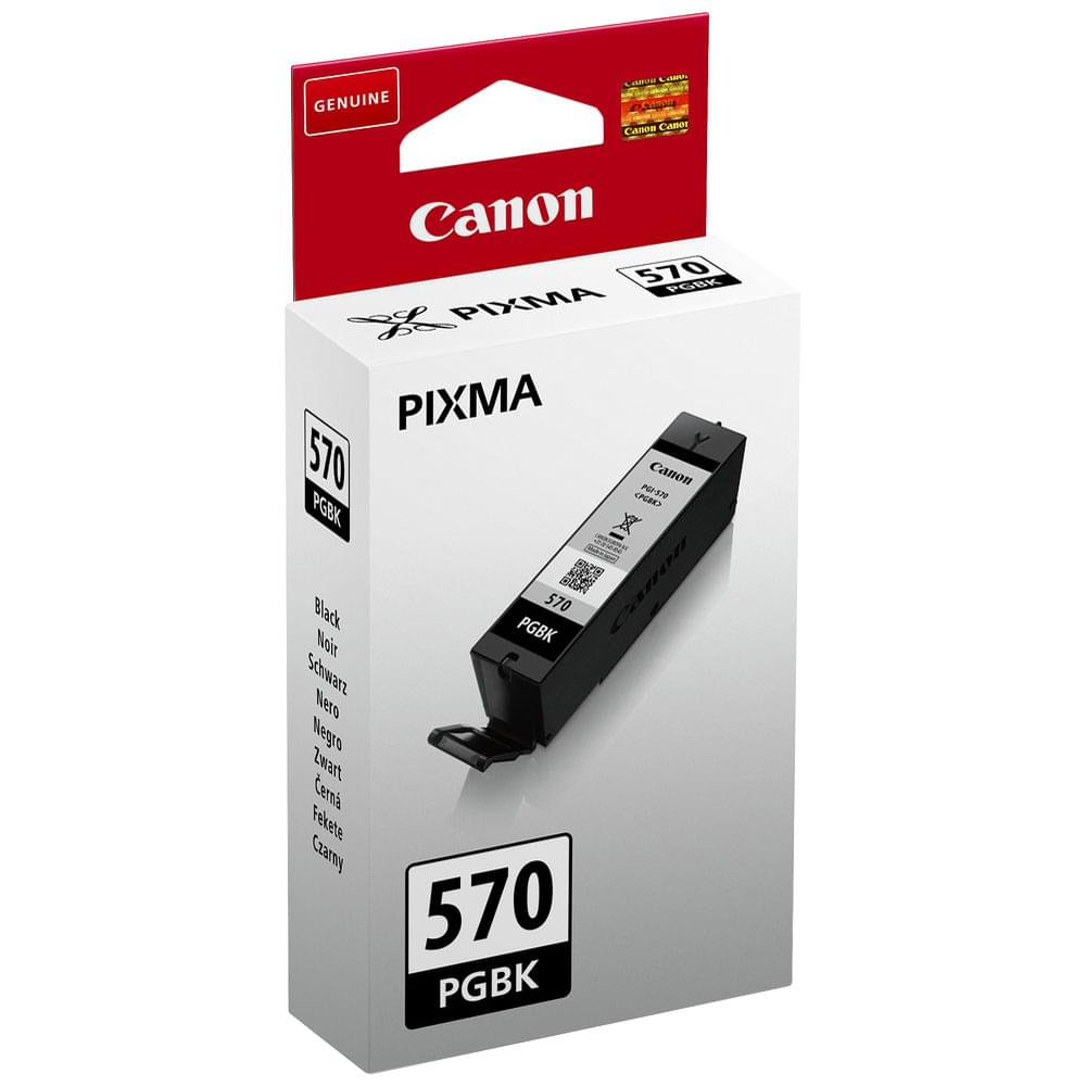 Cartouche Noire - PGI-570PGBK pour imprimante Jet d'encre Canon - 0