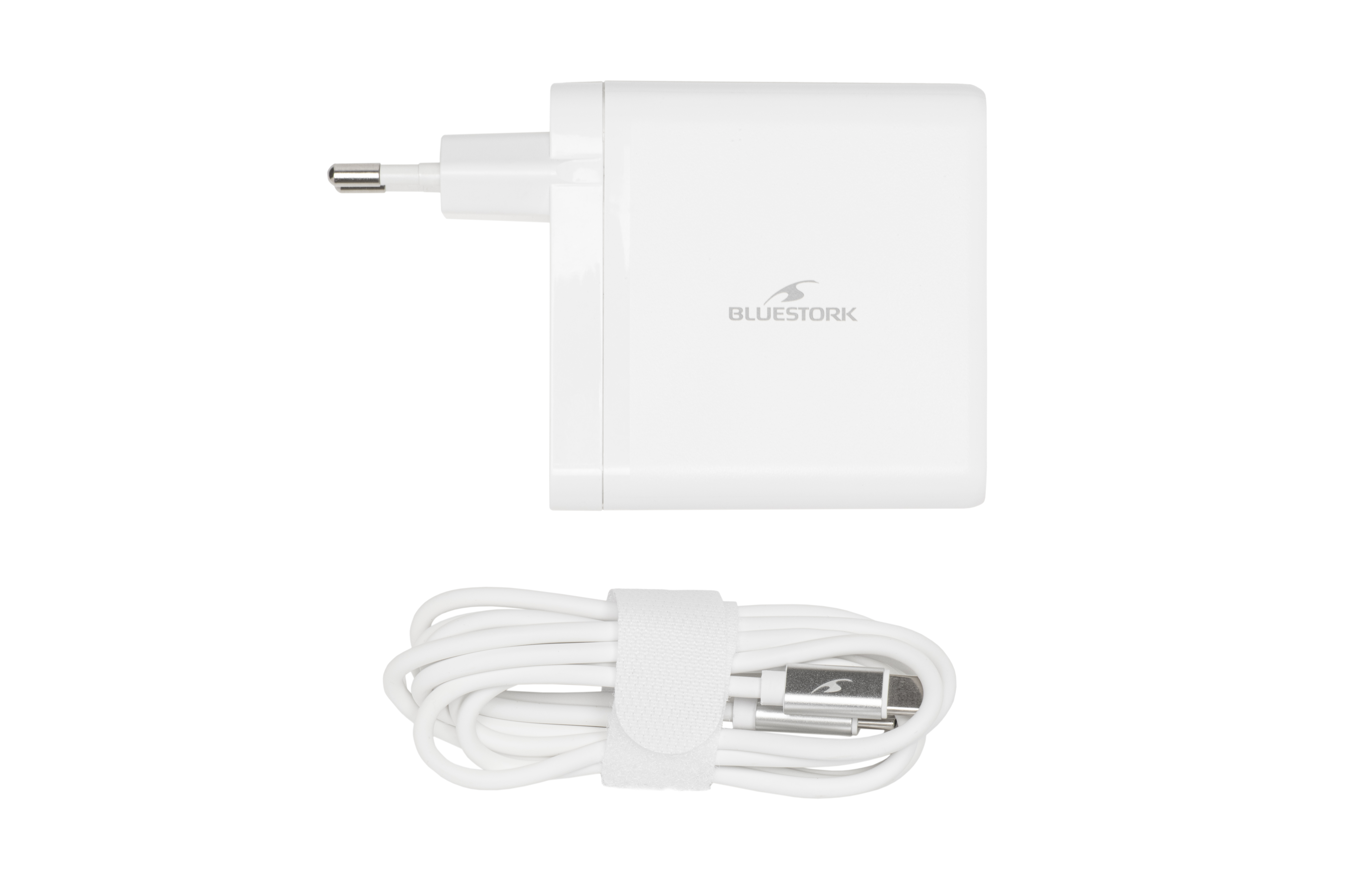 Bluestork Alimentation 65W/USB C/Blanc (PW-NB-65-C-W) - Achat / Vente Accessoire alimentation sur Cybertek.fr - 4