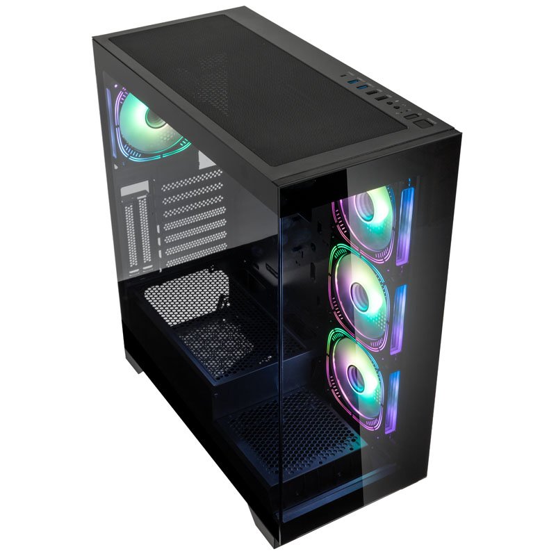 Kolink Unity Peak ARGB Noir Noir - Boîtier PC Kolink - Cybertek.fr - 1