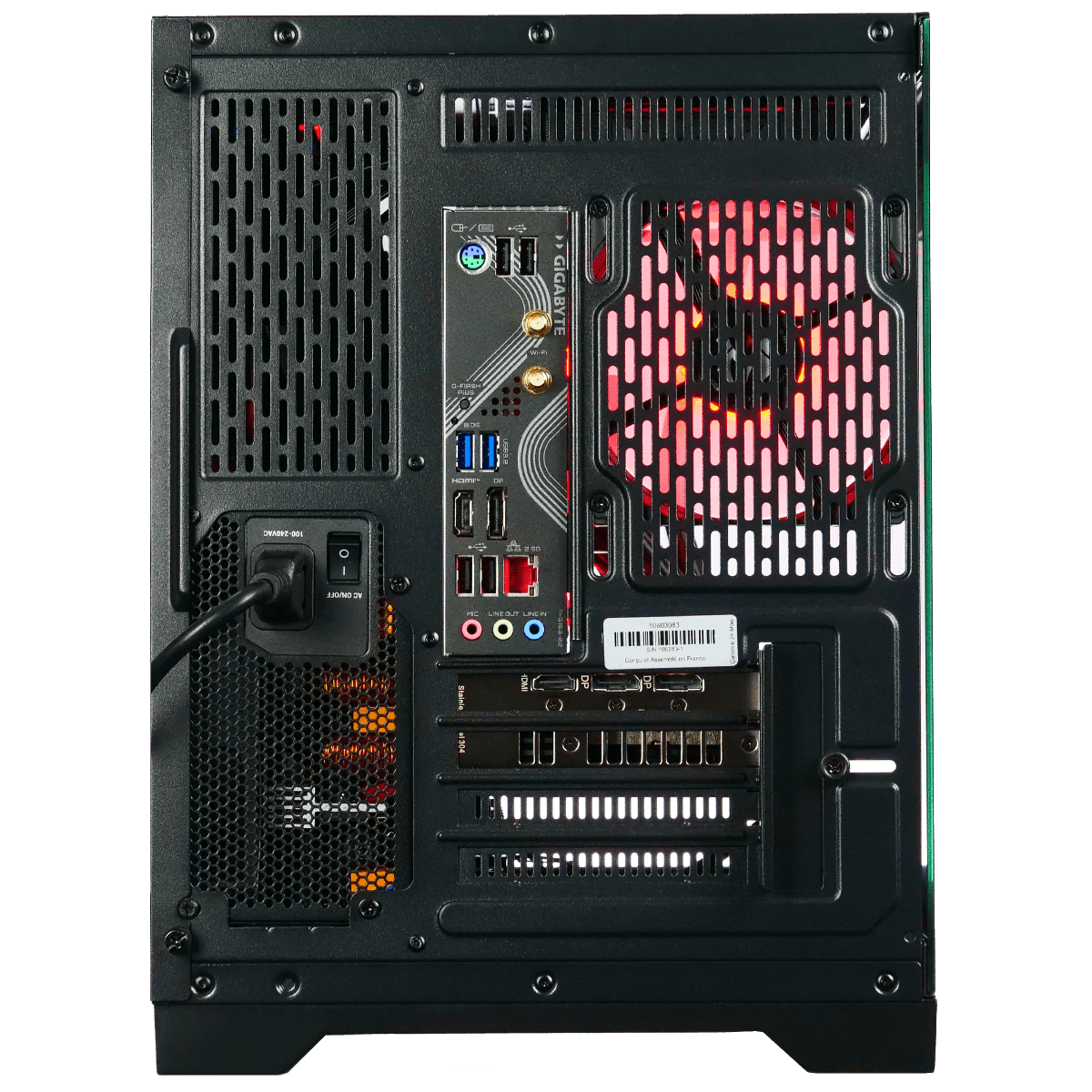 Cybertek CRIMSON - R7-8700F/9060XT-16Go/32Go/1To (PCG-10603083) - Achat / Vente PC Fixe sur Cybertek.fr - 5