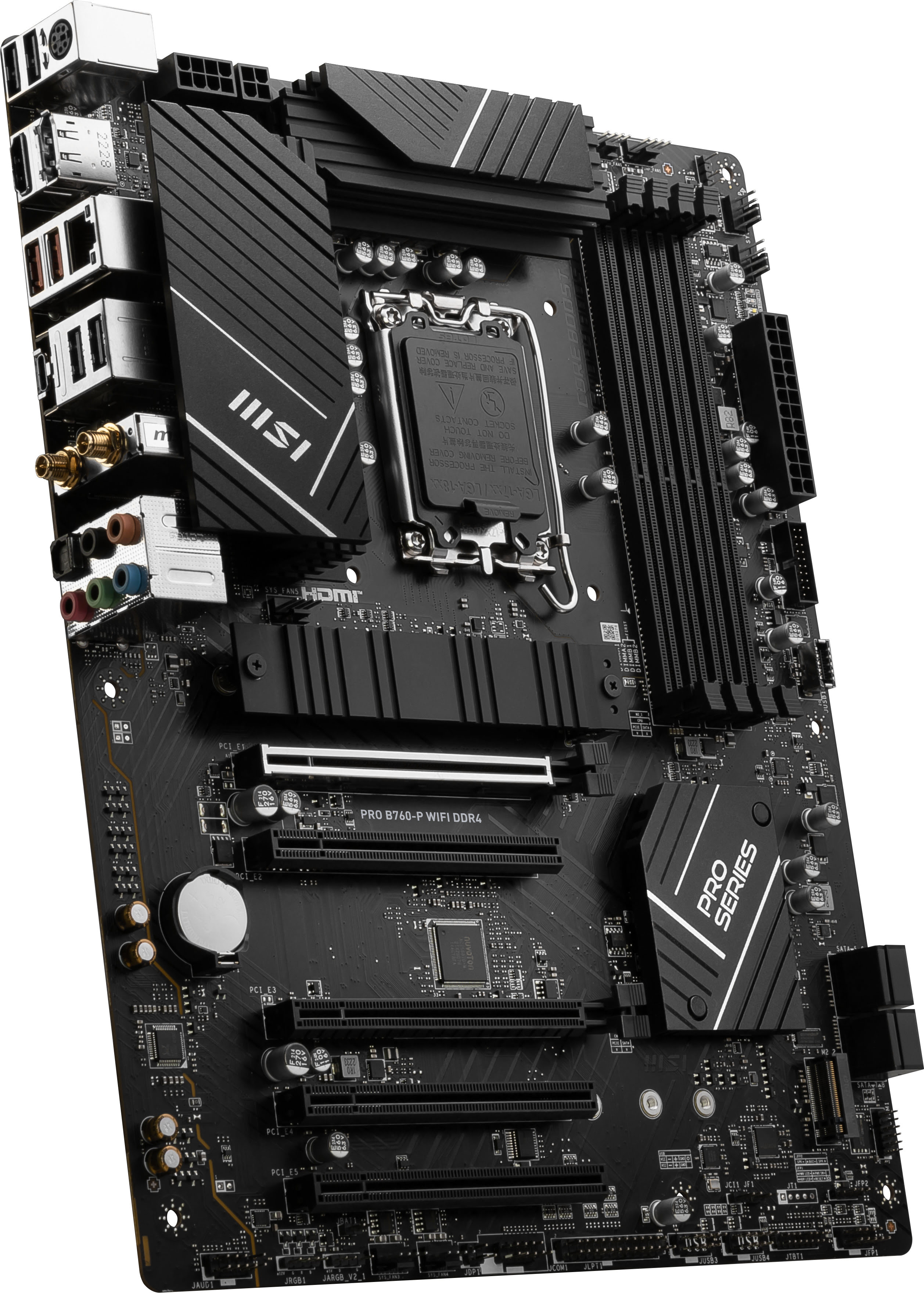 MSI PRO B760-P WIFI DDR4 ATX  - Carte mère MSI - Cybertek.fr - 1