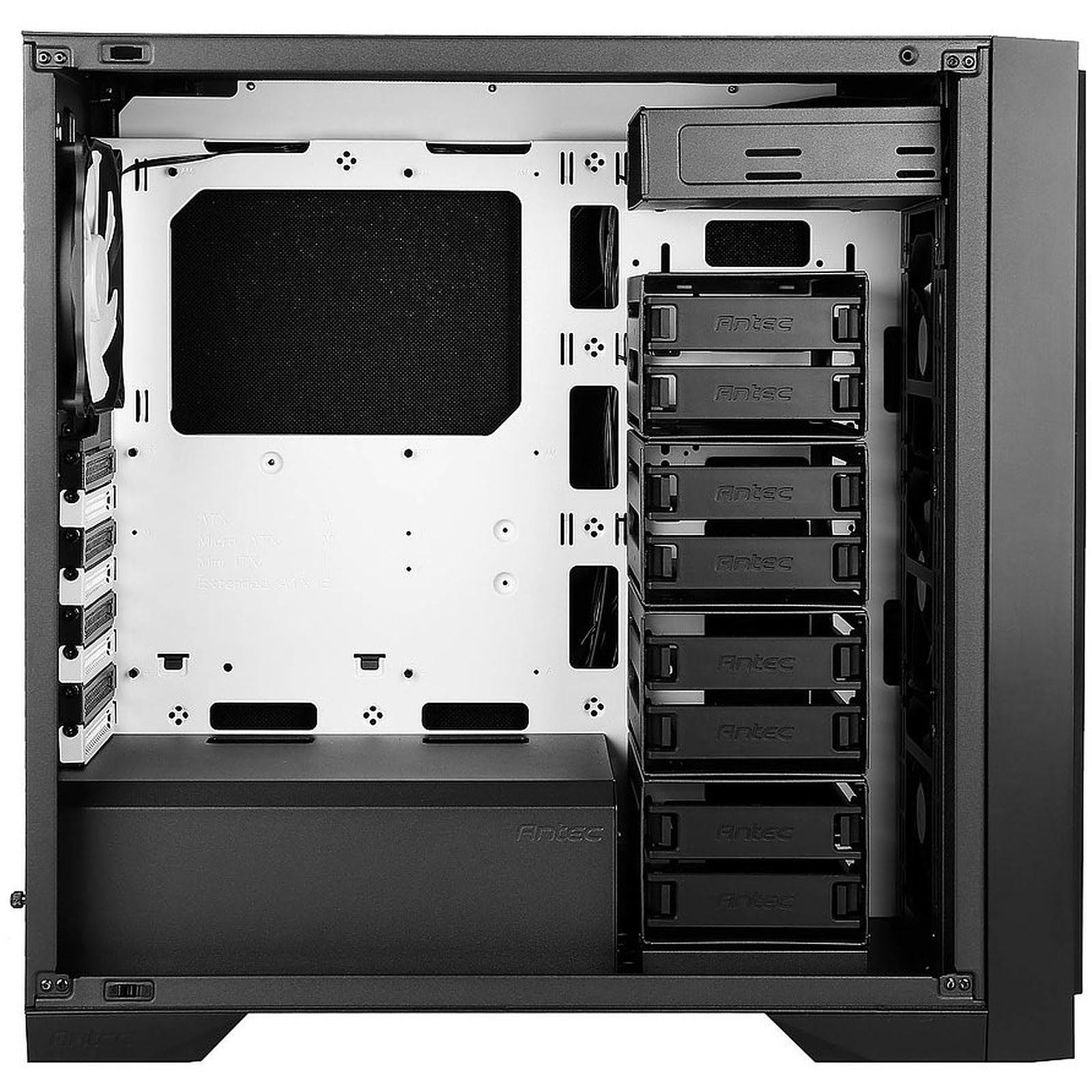 Antec P101 Silent Noir - Boîtier PC Antec - Cybertek.fr - 1