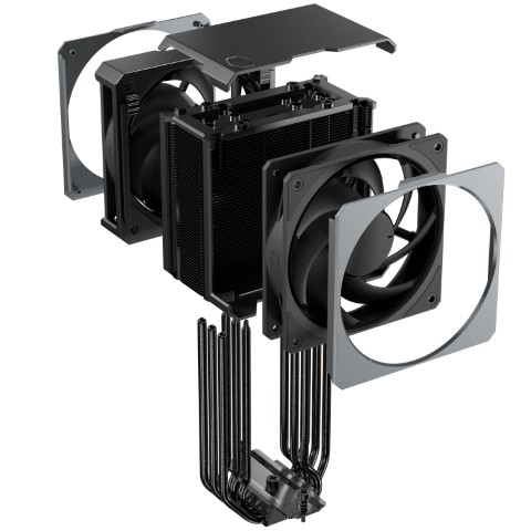 Cooler Master Noir - Ventilateur CPU Cooler Master - Cybertek.fr - 7
