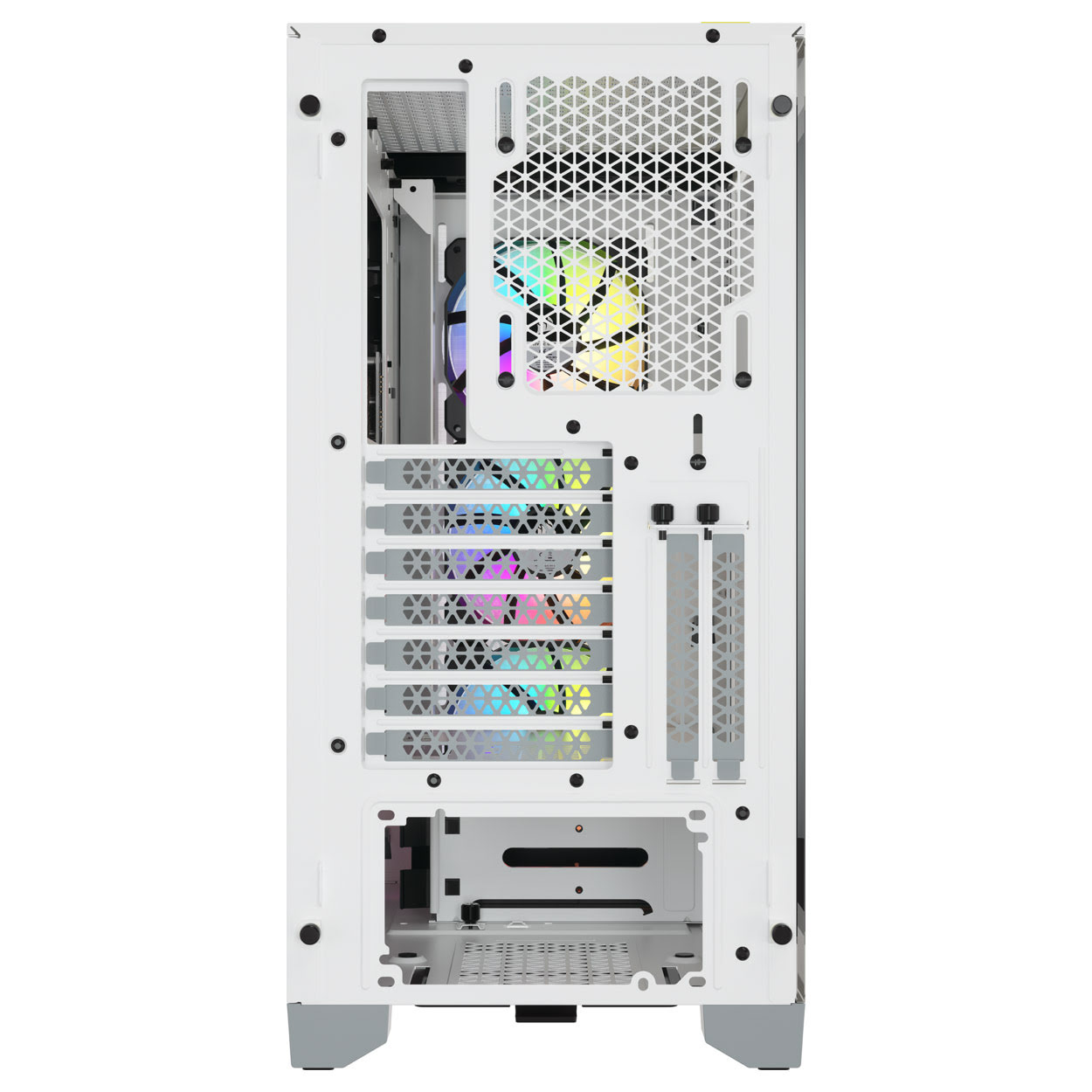 iCUE4000X RGB Tempered Blanc + RM850 80Gold Blanc - Cybertek.fr - 3