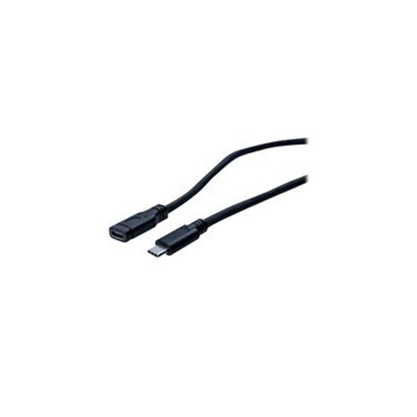 Cable USB3.1 rallonge type-C Femelle/type-C - 2M - Connectique PC - 0