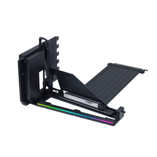 Lian-Li Riser PCIE 5.0 + Bracket - Support vertical - Noir (G89.VG4-5-V4X.00) - Achat / Vente Accessoire carte graphique sur Cybertek.fr - 0