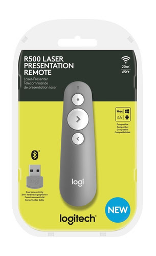 R500 Laser Presentation Remote Grey - Telecommande Logitech - 5