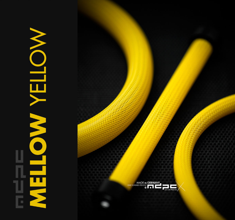 MDPC-X Mellow-Yellow Cable Sleeve BIG (SL-B-MY) - Achat / Vente Modding sur Cybertek.fr - 0