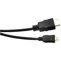 Câble micro HDMI Mâle / HDMI mâle  - Connectique TV/Hifi/Video - 0