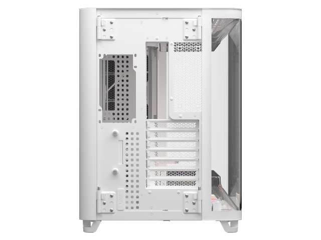 Corsair Air 5400 LX-R RGB Link Blanc Blanc - Boîtier PC Corsair - 5