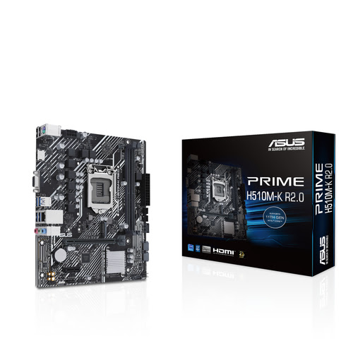 Asus PRIME H510M-K R2.0 Micro-ATX  - Carte mère Asus - Cybertek.fr - 1