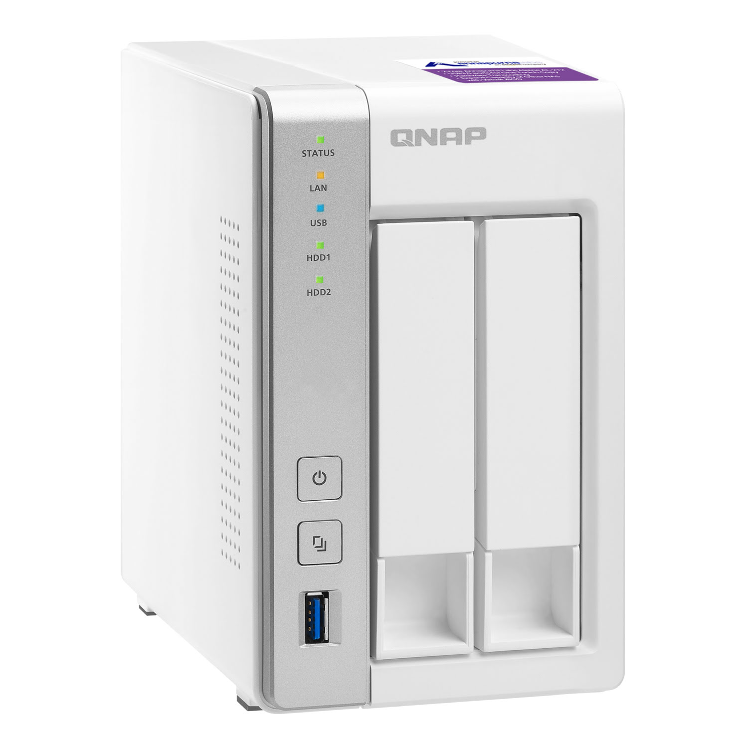 Qnap TS-231P - 2 HDD - Serveur NAS Qnap - Cybertek.fr - 4
