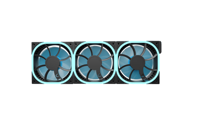 M.RED SparkX (3xFans + 1 Contrôleur) - Ventilateur boîtier M.RED - 6