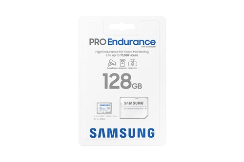 Samsung PRO Endurance - Micro SDHC 128Go V30 - Carte mémoire - 7