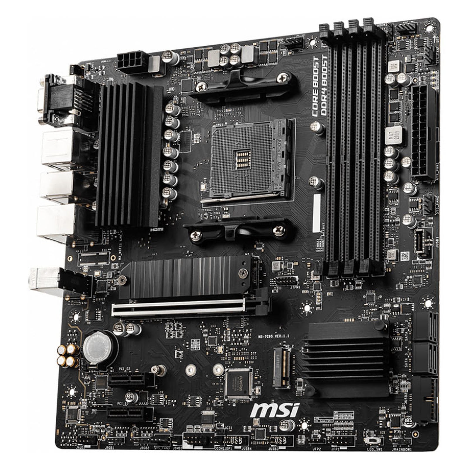 MSI B550M PRO-VDH Micro-ATX  - Carte mère MSI - Cybertek.fr - 2