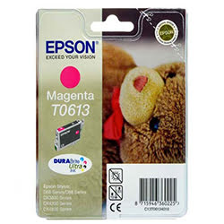 image produit Epson  Cartouche d'encre T0613 Magenta D88 Cybertek