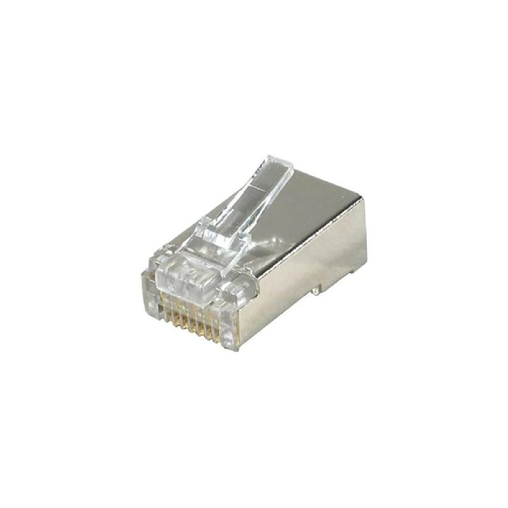 Connecteurs RJ45 Blindés Cat.6 + insert (par 10)# - 0