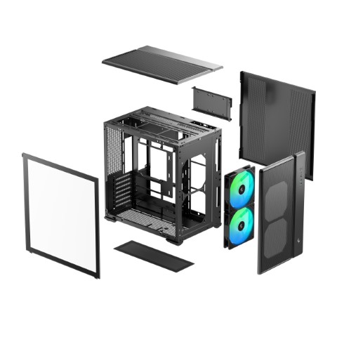 Deepcool CG590 MESH 2F Noir - Boîtier PC Deepcool - Cybertek.fr - 10