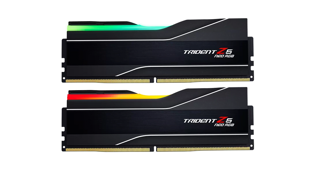 G.Skill Trident Z5 Neo RGB 48Go (2x24Go) 6000MHz - Mémoire PC G.Skill sur Cybertek.fr - 0