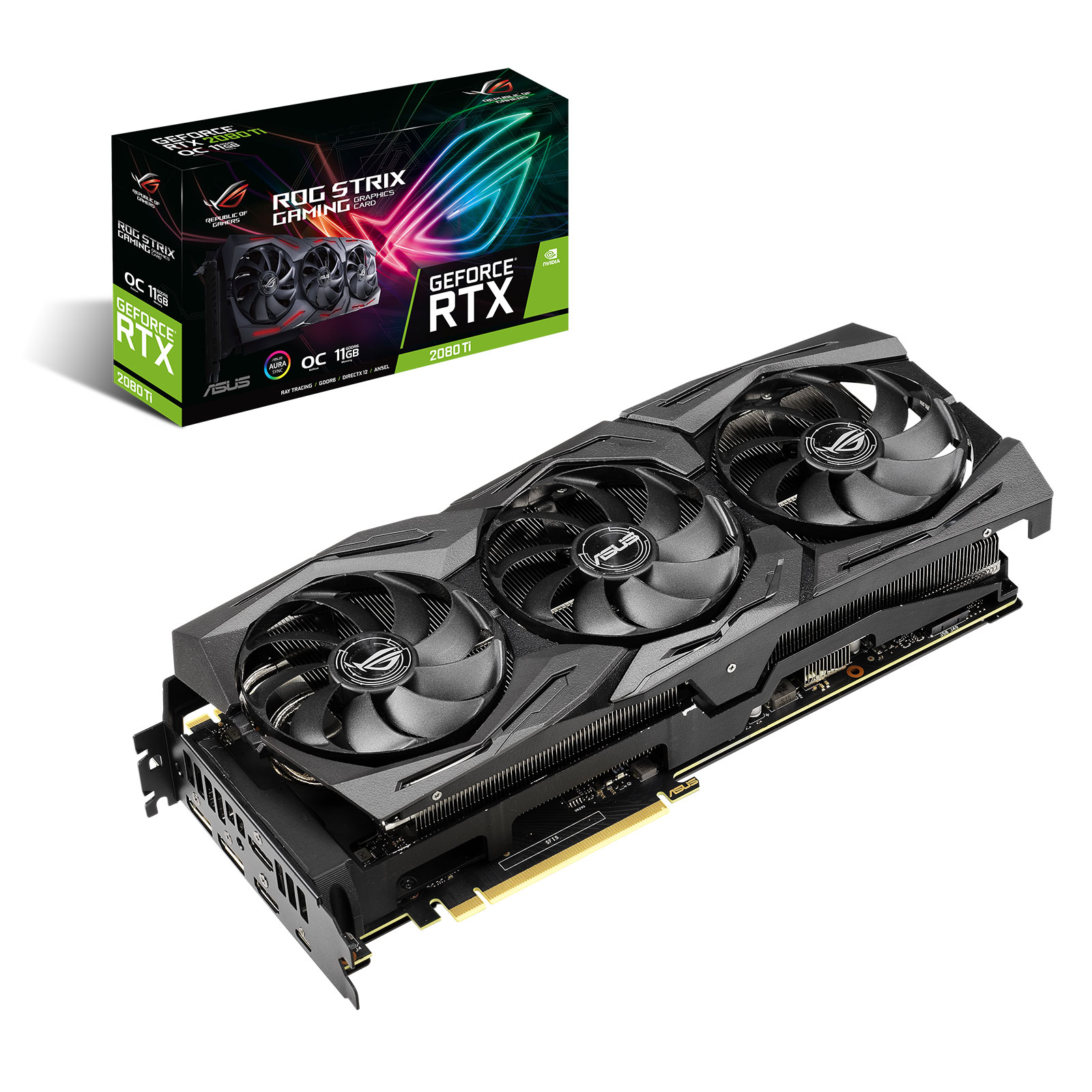 Asus STRIX-RTX-2080TI-011G-GAMING  - Carte graphique Asus - 0