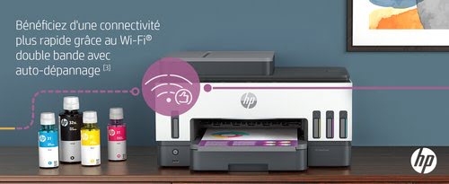 Imprimante multifonction HP Smart Tank 7605 Tout-en-un - Gris - 11