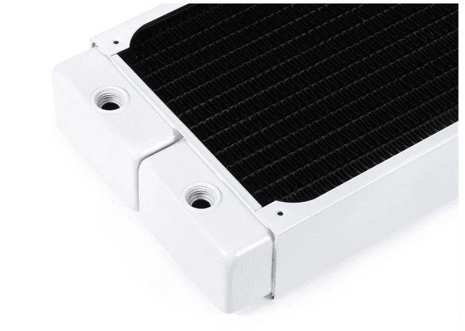 Alphacool Radiateur 360mm  Blanc -  HPE-45 Full Cuivre - Watercooling - 4