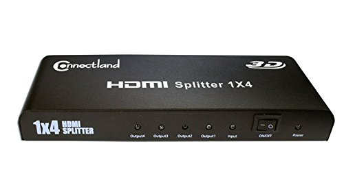 Splitter HDMI 1.4 - 4 écrans simultanés - Splitter Connectland - 0