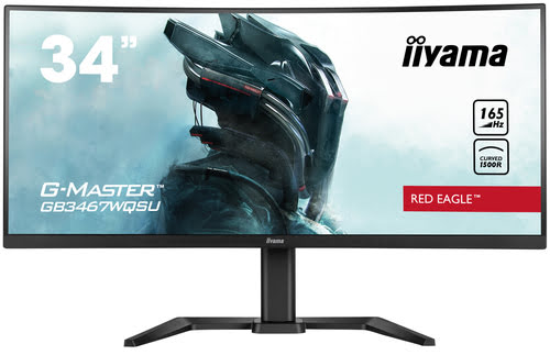 image produit Iiyama G-MASTER GB3467WQSU-B5 - 34" UWQHD 165Hz 0.4ms Cybertek