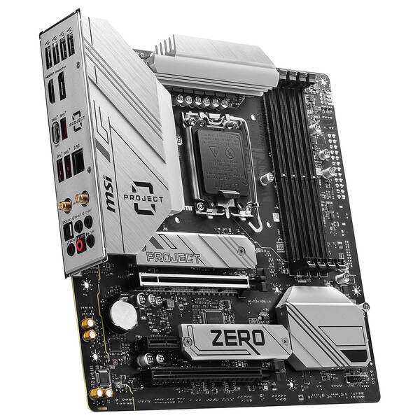 MSI B760M PROJECT ZERO Micro-ATX  - Carte mère MSI - Cybertek.fr - 1