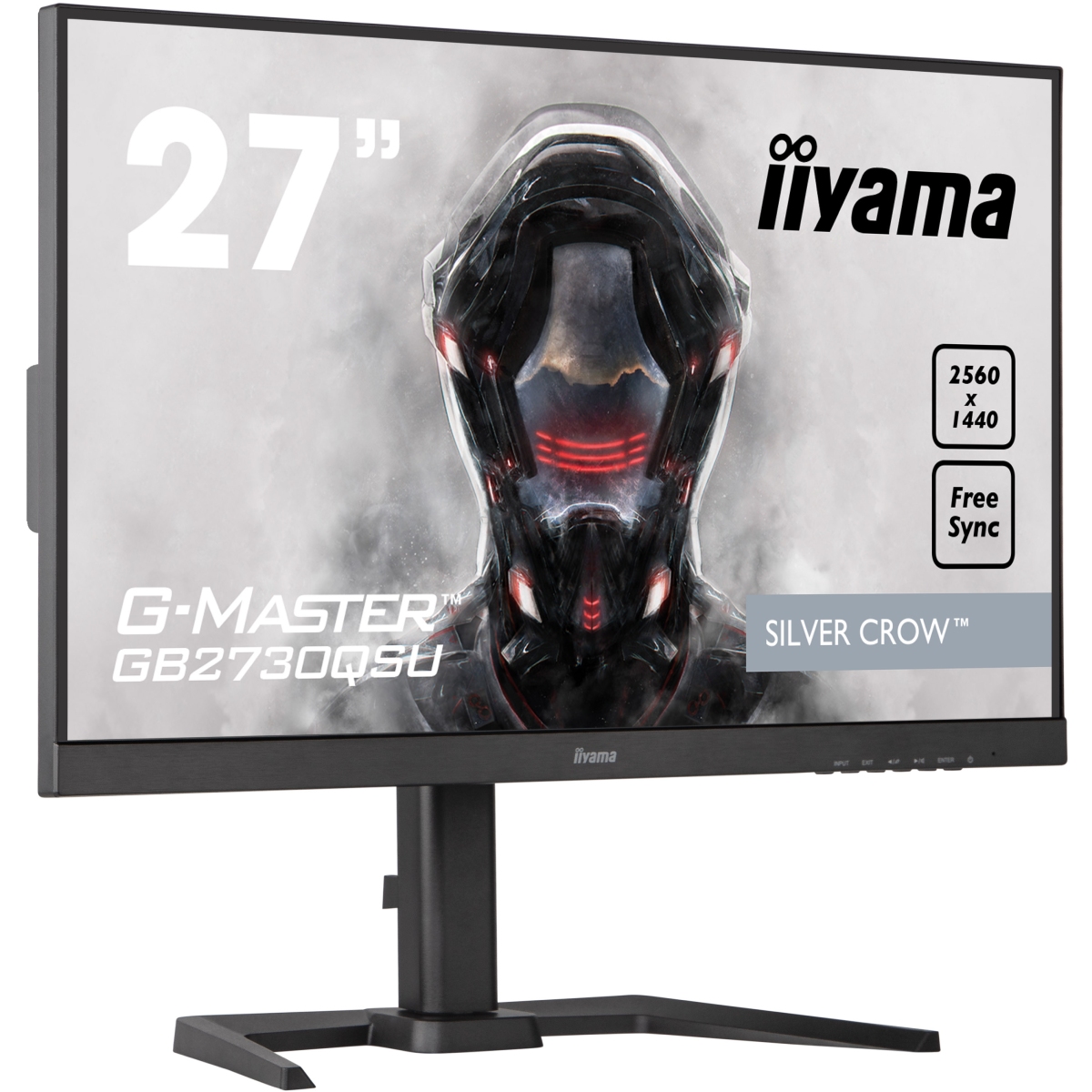 Iiyama 27 pouces  GB2730QSU-B5 - Ecran PC Iiyama - Cybertek.fr - 2