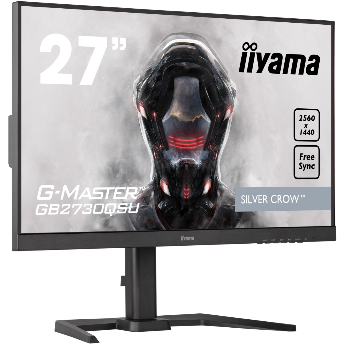 Iiyama 27"  GB2730QSU-B5 - Ecran PC Iiyama - Cybertek.fr - 2