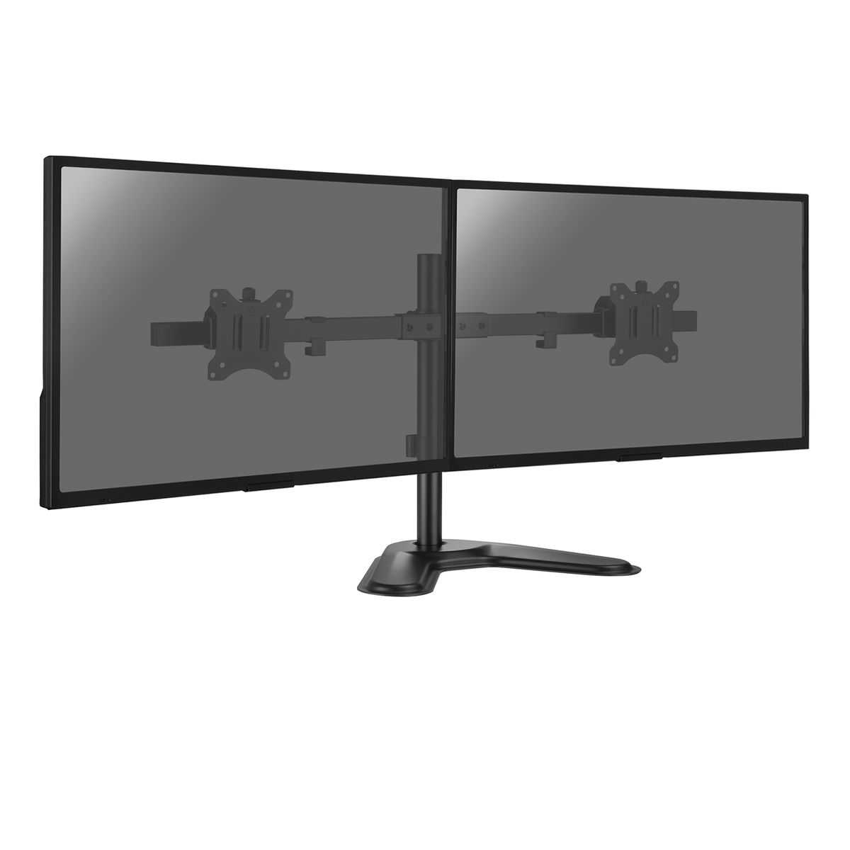 image produit Kimex International Support 2 écrans 17" - 32" horizontal Cybertek