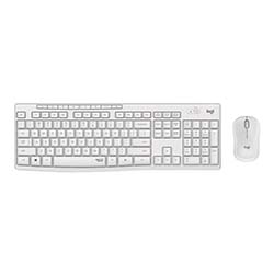 image produit Logitech MK295 Silent Wireless Combo WHITE Cybertek