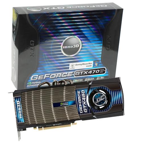 NVidia GF GTX 470  - Carte graphique NVidia - Cybertek.fr - 0