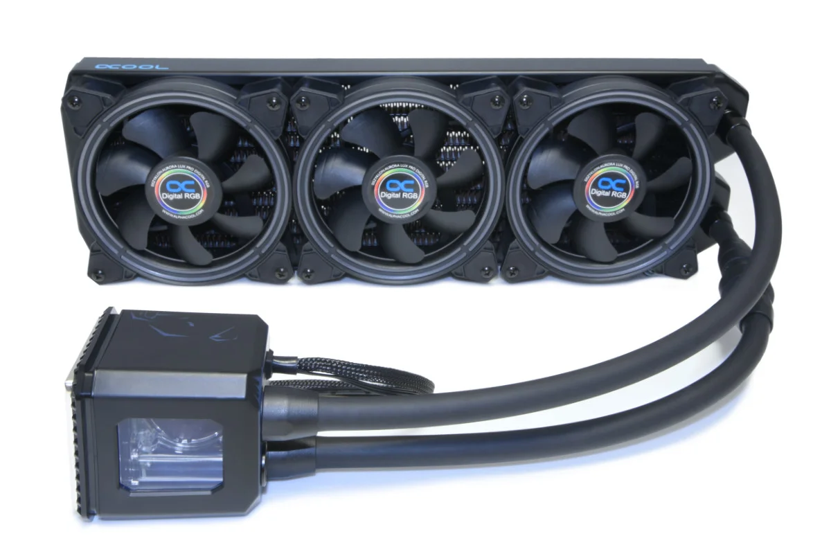 Alphacool Eisbaer Aurora 360mm CPU - Noir ARGB V1.1 - Watercooling - 2
